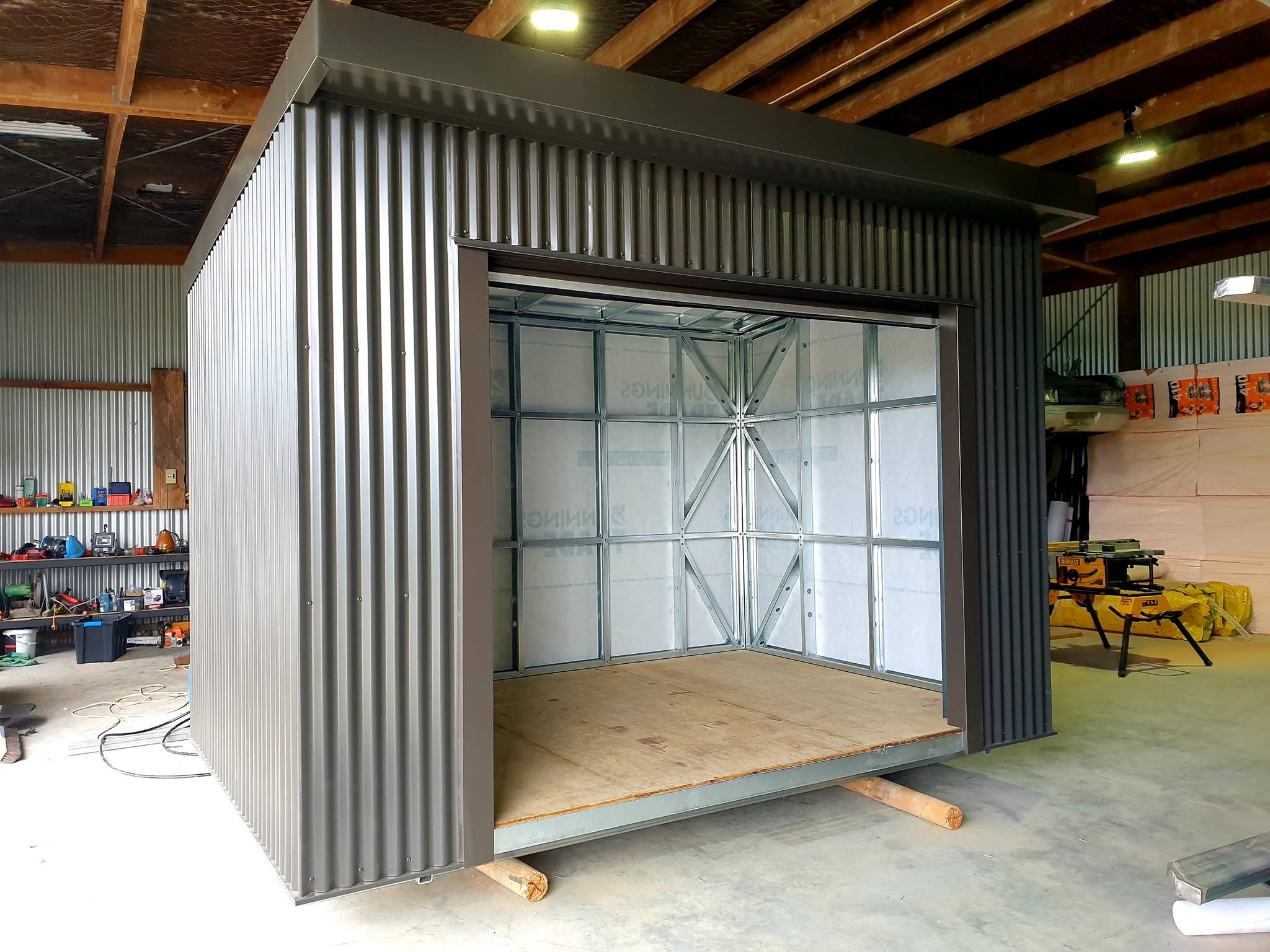 Why Steel Framing Outperforms Wood for Your Shed